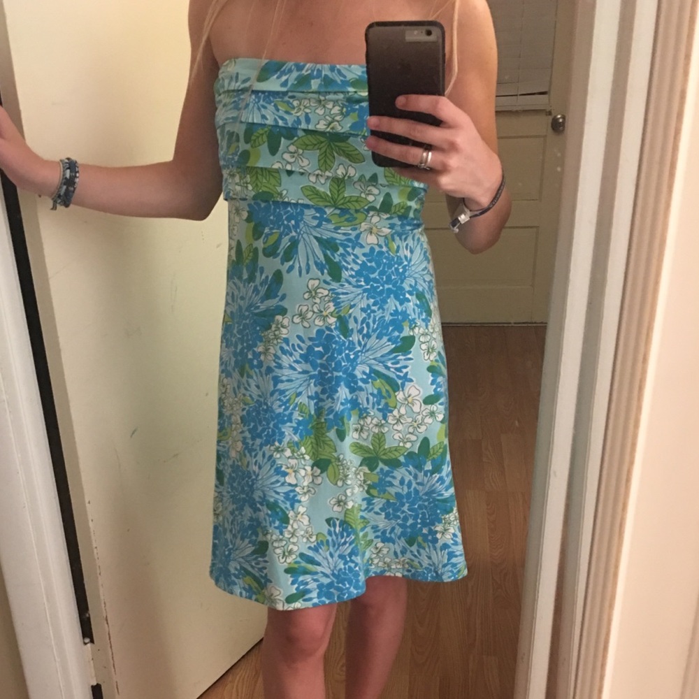 Strapless Lilly Pulitzer Dress